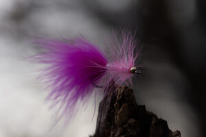 Wooly Bugger - Fl.Cerise og Pink